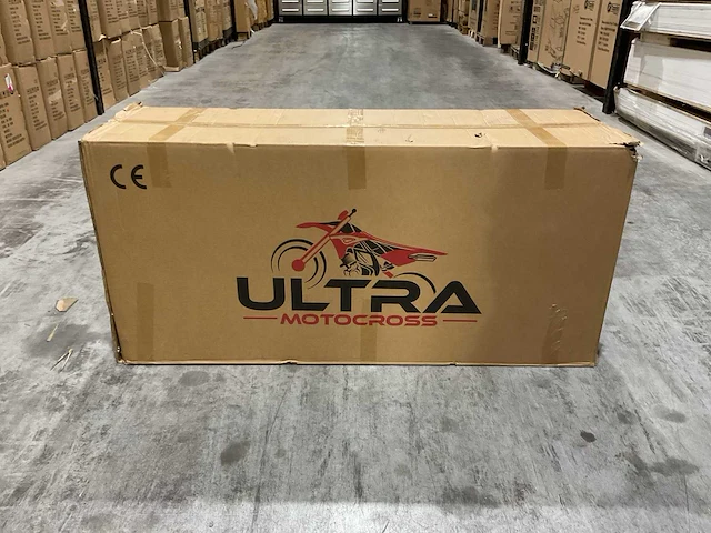 Ultra motocross db003es 27ap oranje motorfiets - afbeelding 15 van  56