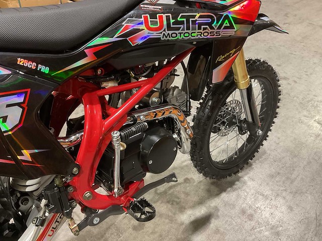 Ultra motocross db003es 27ap rood motorfiets - afbeelding 32 van  58