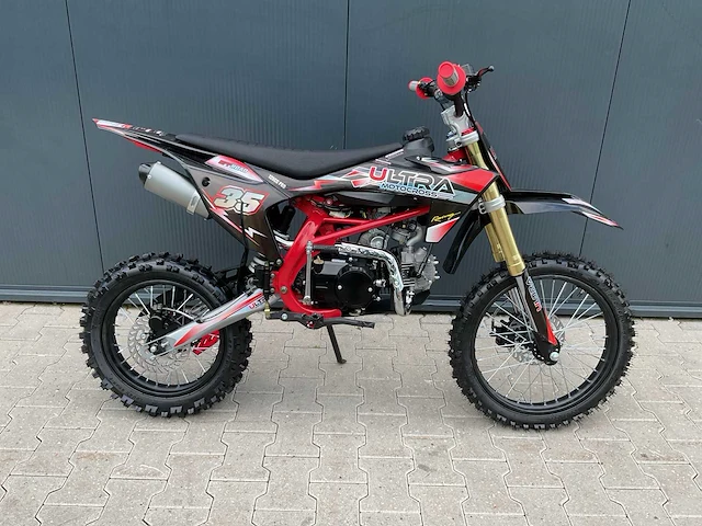 Ultra motocross db003es 27ap rood motorfiets - afbeelding 54 van  58