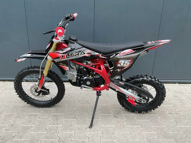 Ultra motocross db003es 27ap rood motorfiets - afbeelding 7 van  58