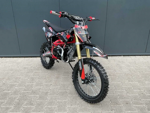 Ultra motocross db003es 27ap rood motorfiets - afbeelding 9 van  58