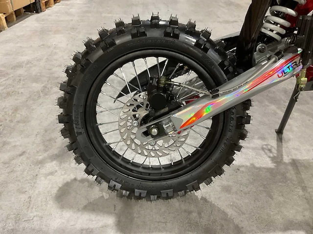 Ultra motocross db003es 27ap rood motorfiets - afbeelding 16 van  58