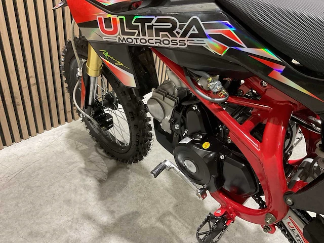 Ultra motocross db003es 27ap rood motorfiets - afbeelding 46 van  58