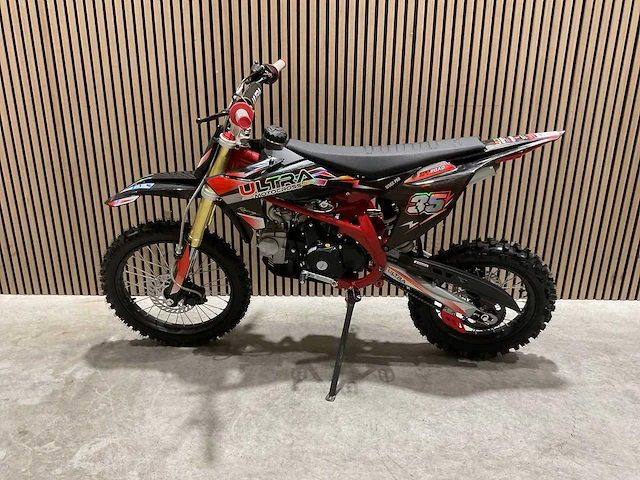 Ultra motocross db003es 27ap rood motorfiets - afbeelding 36 van  58