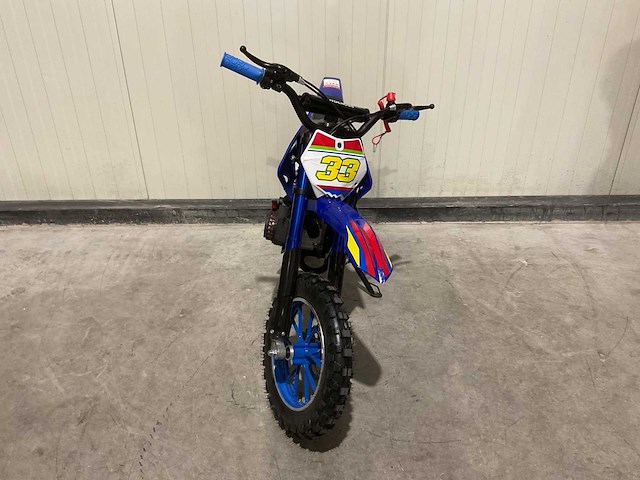 Ultra motocross db01 27ja blauw 49cc motorfiets - afbeelding 12 van  28