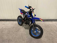 Ultra motocross db01 27ja blauw 49cc motorfiets - afbeelding 13 van  28