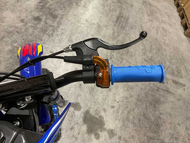 Ultra motocross db01 27ja blauw 49cc motorfiets - afbeelding 6 van  46