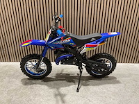 Ultra motocross db01 27ja blauw 49cc motorfiets - afbeelding 8 van  46