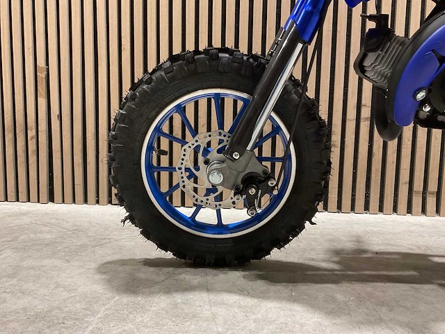 Ultra motocross db01 27ja blauw 49cc motorfiets - afbeelding 9 van  46