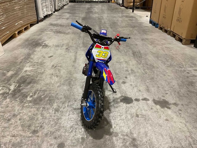 Ultra motocross db01 27ja blauw 49cc motorfiets - afbeelding 34 van  46