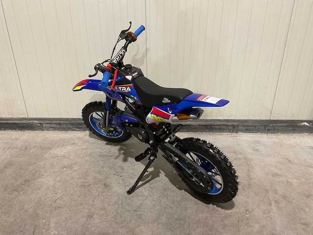 Ultra motocross db01 27ja blauw 49cc motorfiets - afbeelding 17 van  20