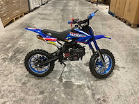 Ultra motocross db01 27ja blauw 49cc motorfiets - afbeelding 19 van  20