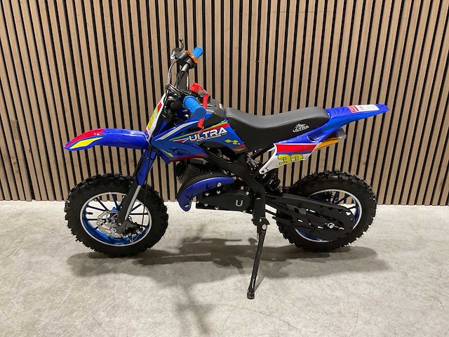 Ultra motocross db01 27ja blauw 49cc motorfiets - afbeelding 6 van  42