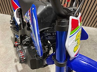 Ultra motocross db01 27ja blauw 49cc motorfiets - afbeelding 11 van  42