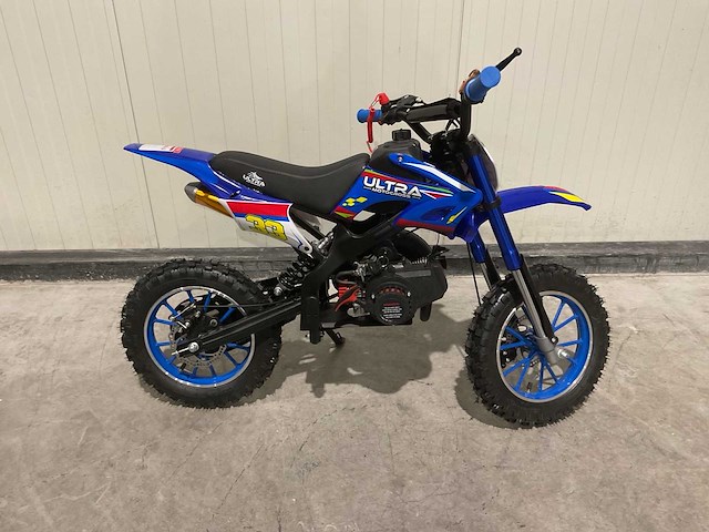 Ultra motocross db01 27ja blauw 49cc motorfiets - afbeelding 27 van  42