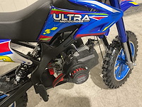 Ultra motocross db01 27ja blauw 49cc motorfiets - afbeelding 28 van  42