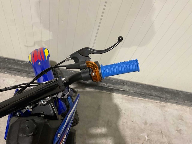 Ultra motocross db01 27ja blauw 49cc motorfiets - afbeelding 39 van  46