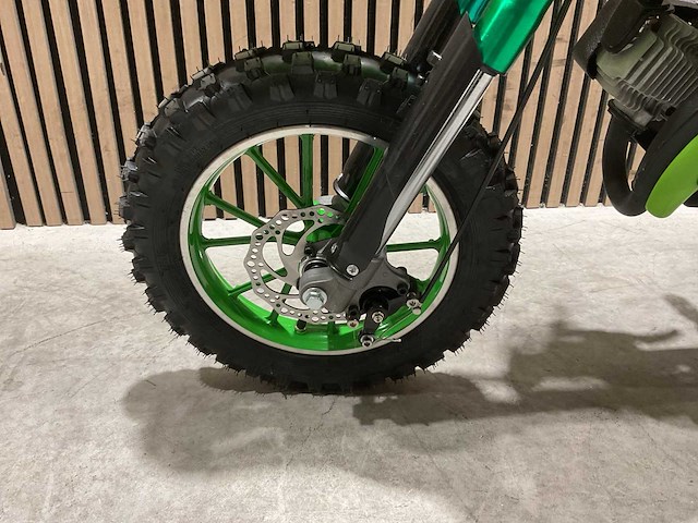Ultra motocross db01 27ja groen 49cc motorfiets - afbeelding 8 van  42