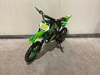 Ultra motocross db01 27ja groen 49cc motorfiets - afbeelding 21 van  42
