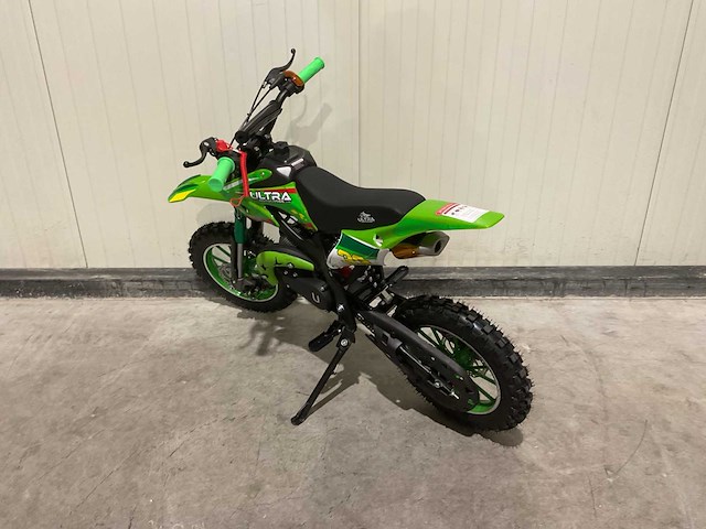 Ultra motocross db01 27ja groen 49cc motorfiets - afbeelding 26 van  33