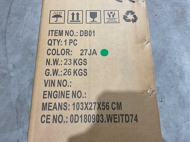 Ultra motocross db01 27ja groen 49cc motorfiets - afbeelding 27 van  33