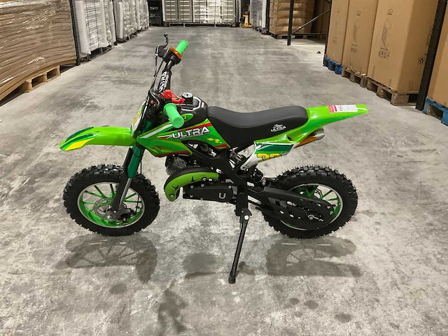 Ultra motocross db01 27ja groen 49cc motorfiets - afbeelding 1 van  42