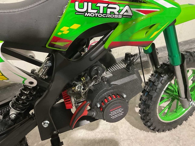 Ultra motocross db01 27ja groen 49cc motorfiets - afbeelding 27 van  42