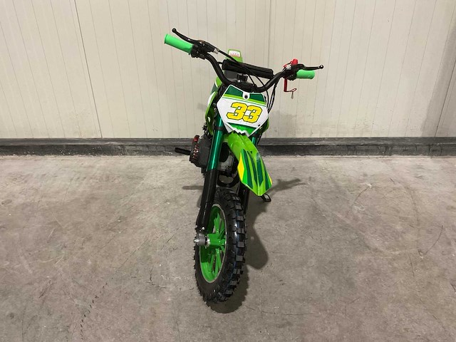 Ultra motocross db01 27ja groen 49cc motorfiets - afbeelding 4 van  20