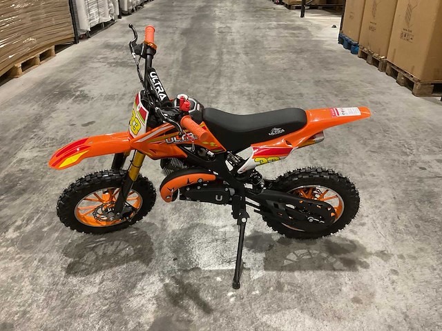 Ultra motocross db01 27ja oranje 49cc motorfiets - afbeelding 1 van  39
