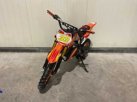 Ultra motocross db01 27ja oranje 49cc motorfiets - afbeelding 21 van  39
