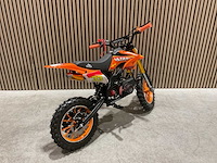 Ultra motocross db01 27ja oranje 49cc motorfiets - afbeelding 18 van  40