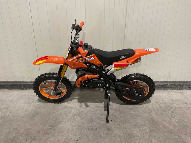 Ultra motocross db01 27ja oranje 49cc motorfiets - afbeelding 25 van  40