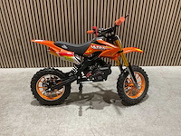 Ultra motocross db01 27ja oranje 49cc motorfiets - afbeelding 11 van  25