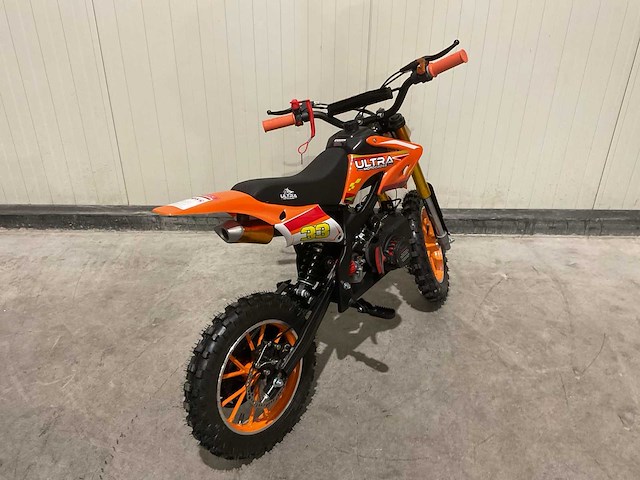 Ultra motocross db01 27ja oranje 49cc motorfiets - afbeelding 23 van  25