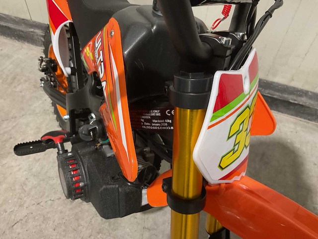 Ultra motocross db01 27ja oranje 49cc motorfiets - afbeelding 28 van  41