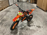 Ultra motocross db01 27ja oranje 49cc motorfiets - afbeelding 20 van  41