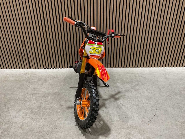 Ultra motocross db01 27ja oranje 49cc motorfiets - afbeelding 13 van  46