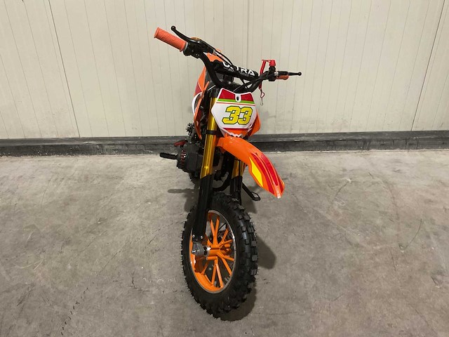 Ultra motocross db01 27ja oranje 49cc motorfiets - afbeelding 29 van  46