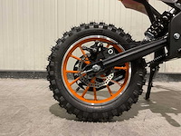 Ultra motocross db01 27ja oranje 49cc motorfiets - afbeelding 35 van  46