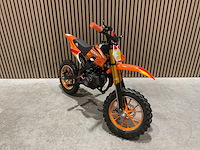 Ultra motocross db01 27ja oranje 49cc motorfiets - afbeelding 12 van  38