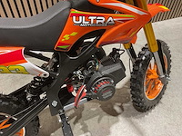 Ultra motocross db01 27ja oranje 49cc motorfiets - afbeelding 15 van  38