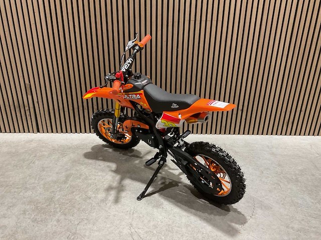 Ultra motocross db01 27ja oranje 49cc motorfiets - afbeelding 22 van  38