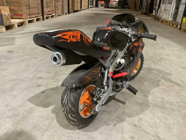 Ultra motocross db05 49cc pocket bike mini or minimotor - afbeelding 9 van  12