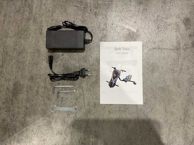 Ultra motocross drift trike 27ja 250w blauw heelal voertuig - afbeelding 5 van  38