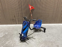 Ultra motocross drift trike 27ja 250w blauw heelal voertuig - afbeelding 10 van  38