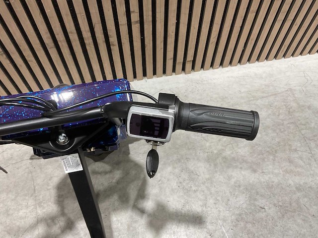 Ultra motocross drift trike 27ja 250w blauw heelal voertuig - afbeelding 18 van  38