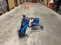 Ultra motocross drift trike 27ja 250w blauw heelal voertuig - afbeelding 33 van  38