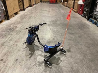 Ultra motocross drift trike 27ja 250w blauw heelal voertuig - afbeelding 35 van  38