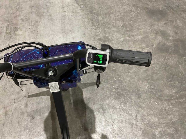 Ultra motocross drift trike 27ja 250w blauw heelal voertuig - afbeelding 38 van  38