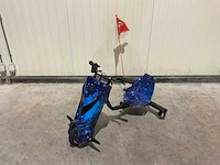 Ultra motocross drift trike 27ja 250w blauw heelal voertuig - afbeelding 22 van  38